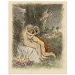 Paul Emile Becat erotic illustration Les Baiseres XX ( The Kisses ) The crown of flowers