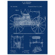 Road vehicle patent 540648 1895 by Charles Edgar Duryea. Automobile car history