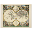 1690 World map - Orbis Terrarum Nova et Accurata Tabula