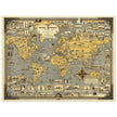 World Wonders, A Pictorial Map by Ernest Dudley Chase.