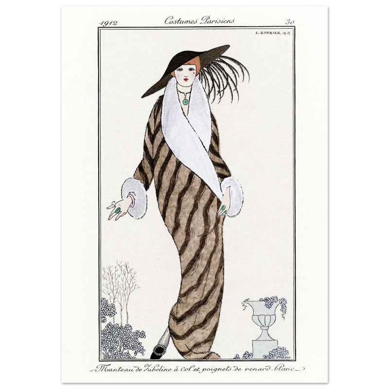 George Barbier Journal des Dames et des Modes, 1912, Costumes Parisiens.