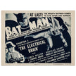 The Batman 1954 vintage movie poster .