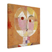 Paul Klee Senecio. fine print. Abstract modern painting. Cubism human face.  Redesigned and  artwork