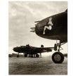 World War 2 poster.  B 25 airplanes in the Pacific front .