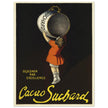 Cacao Suchard vintage advertising poster of 1911 made by Leonetto Cappiello.