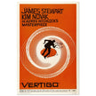 Vertigo by Alfred Hitchcock movie poster.