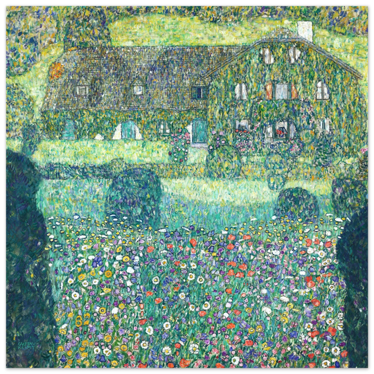 Gustav Klimt Forester's lodge in Weissenbach I painting .