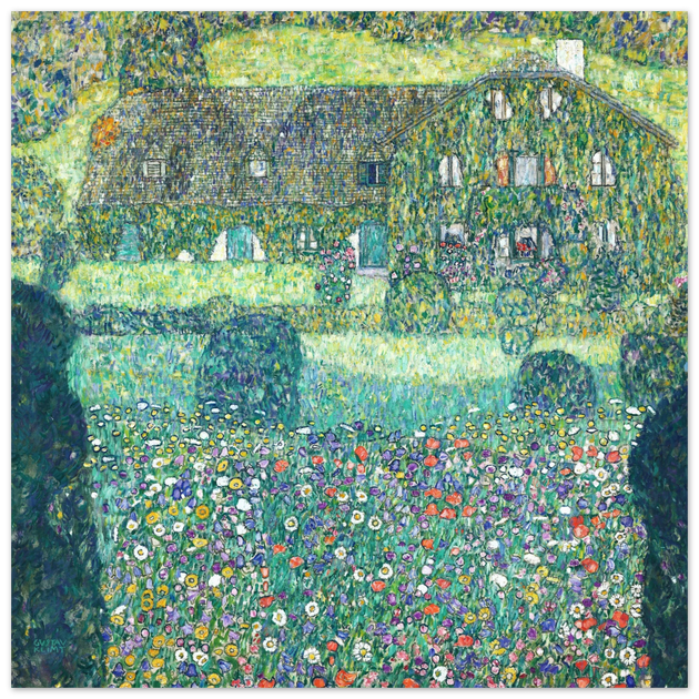 Gustav Klimt Forester's lodge in Weissenbach I painting .