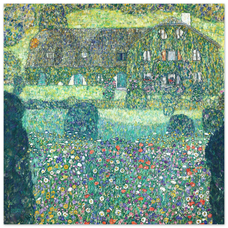 Gustav Klimt Forester's lodge in Weissenbach I painting .