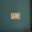 Ancient antique map of Europe. The map is devided in empires and realms.  poster.
