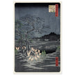 Fox Fires on New Year’s Eve at the Changing Tree in Oji by Utagawa Hiroshige