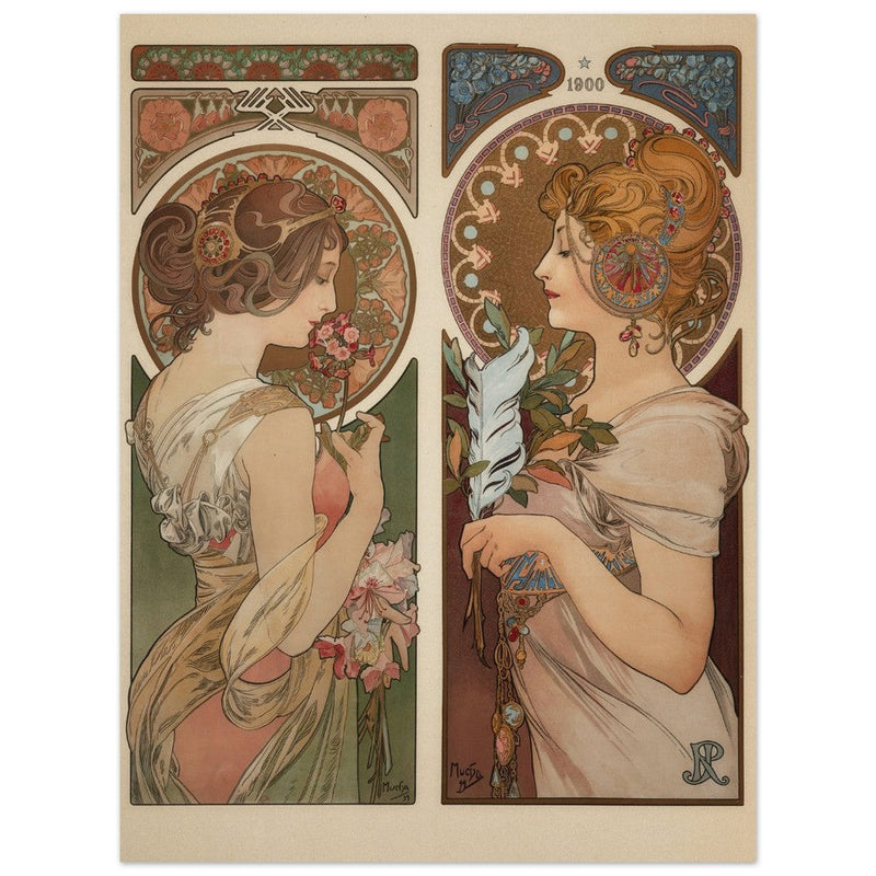 Art Nouveau Alphonse Mucha .