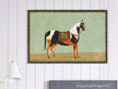 A horse painting. Unknown author of the XIX Century.