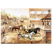 Harness racing .Ready for the Trot Bring up Your Horses by Nathaniel Currier.