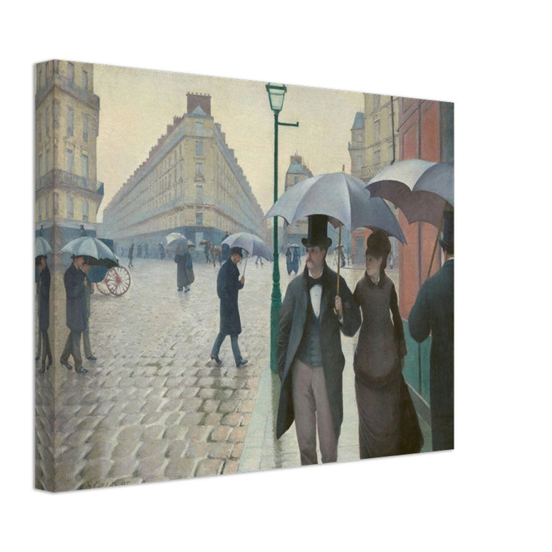 Paris Street Rainy Day by Gustave Caillebotte 1877.