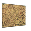 A Pictorial old ancient map of Germany by Ernest Dudley Chase.