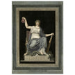 Liberté ( french Liberty statue ) (1792) engraving vintage print reproduction. French Revolution.