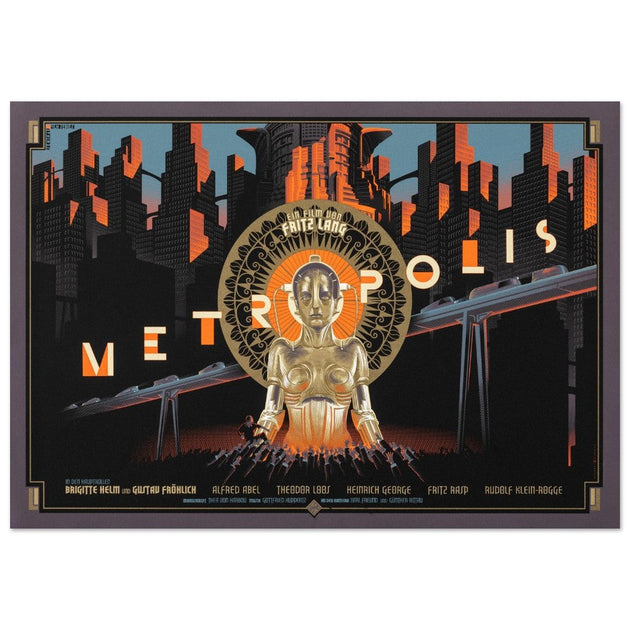 Metropolis movie poster.