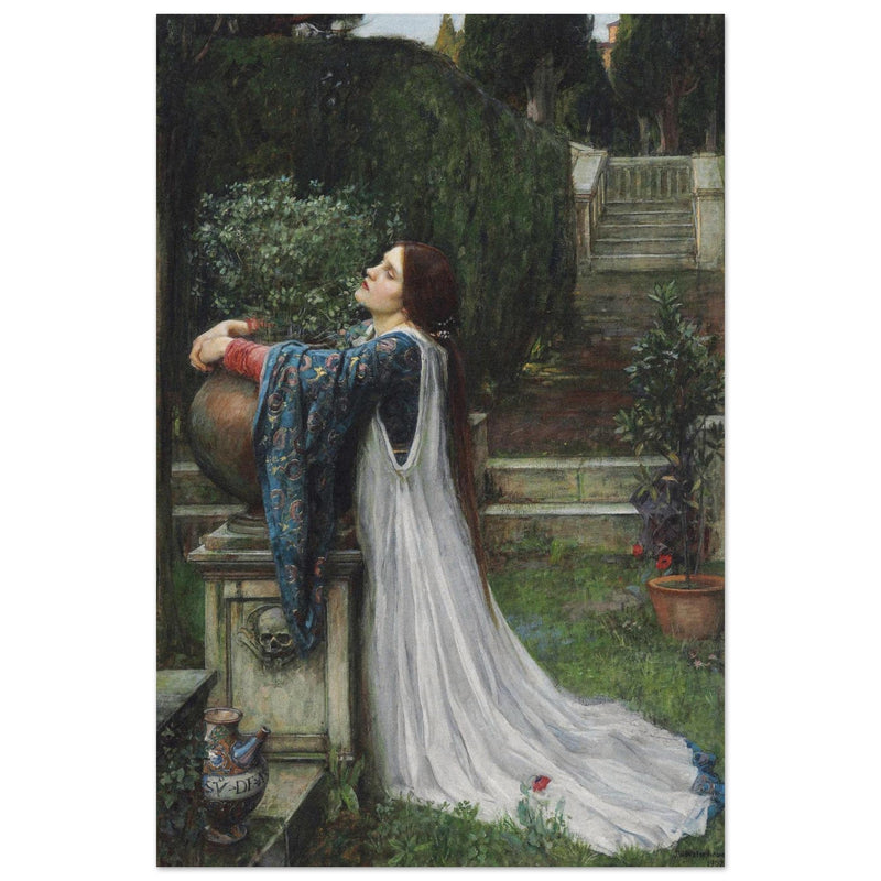 John William Waterhouse painting Isabella and the Pot of Basil