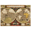 Vera Totius Expeditionis Nauticae double hemisphere map by Jodocus Hondius
