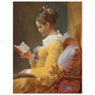 Young Girl Reading painting by Jean-Honoré Fragonard 1769.