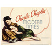 Charlie Chaplin Modern Times movie poster.