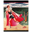 Miguel Covarrubias cover art for a fashion magazine. Women at the beach.