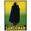 Sandman Porto sherry vintage advertising  . by George Massiot