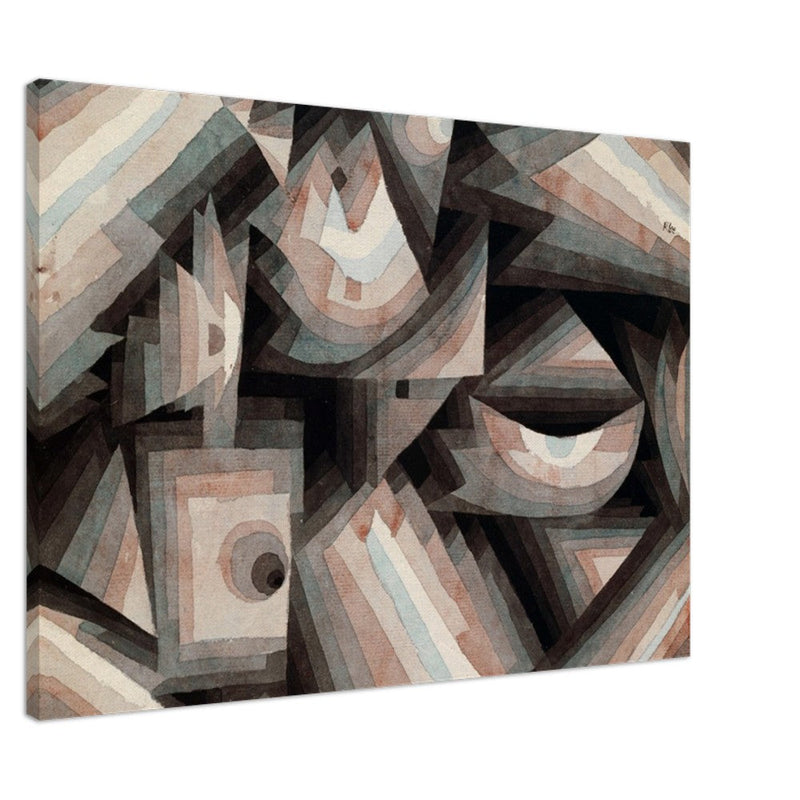 Paul Klee Crystal Gradation.  wallart