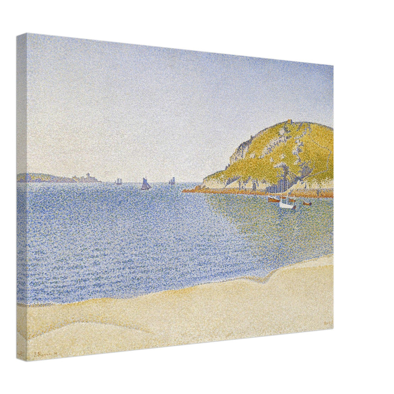 Paul Signac Port of Saint-Cast painting