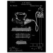 Electric Flat Iron patent by Henry W. Seeley Patent 259.054