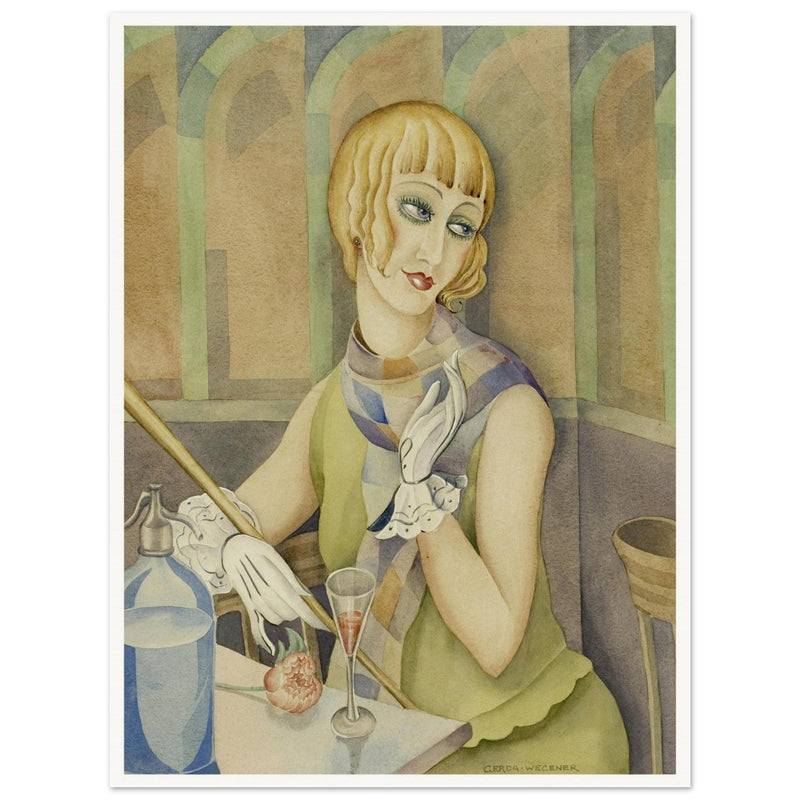 Lili Elbe by Gerda Wegener.