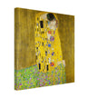Gustav Klimt painting The Kiss