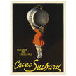 Cacao Suchard vintage advertising poster of 1911 made by Leonetto Cappiello.