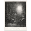 Gustave Dore The Bible engraving print . The Formation of Eve illustration .