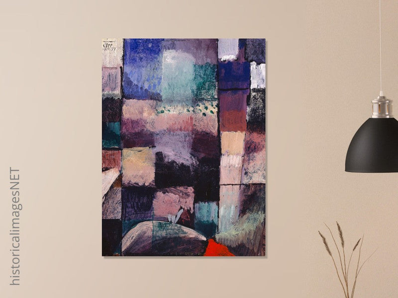 Paul Klee Uber ein Motiv aus Hammamet abstract painting.