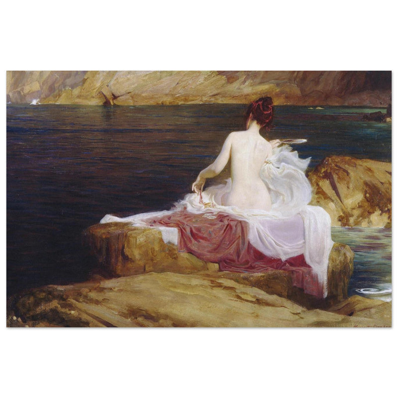 Herbert Draper painting Calypso's Isle
