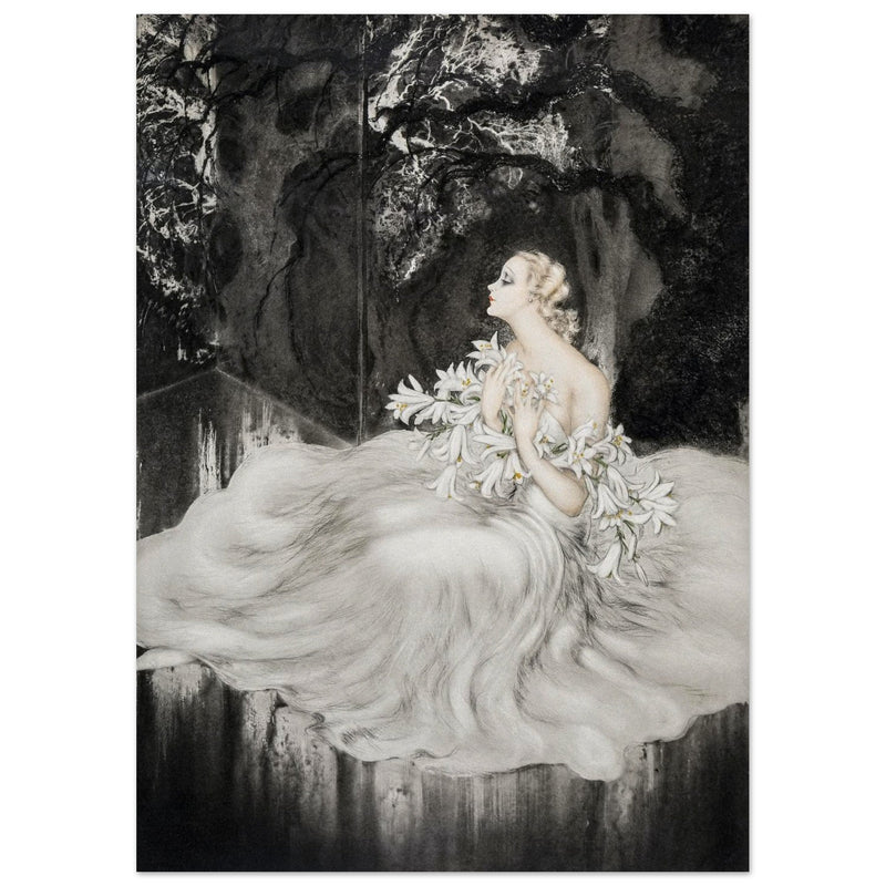 Louis Icart Les Lys (The Lilies)