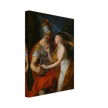 Canvas Allegory of Peace and War by Pompeo Girolamo Batoni 1776. Greek Roman mythology