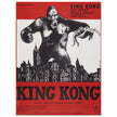 King Kong vintage movie poster . French edition.