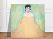 Gustav Klimt Amalie Zuckerkandl woman portrait painting.
