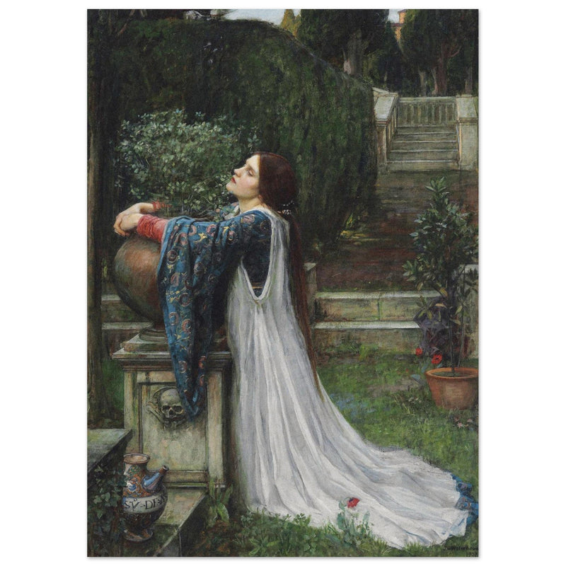 John William Waterhouse painting Isabella and the Pot of Basil