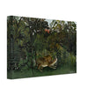 Henri Rousseau The Hungry Lion Attacking An Antelope