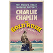 Charlie Chaplin The Gold Rush movie poster.
