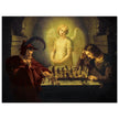 The game of life or The Chess Players attributed to  Moritz Retzsch . Man playing chess against the devil.