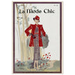 La Mode Chic old vintage fashion magazine cover from the 30s.