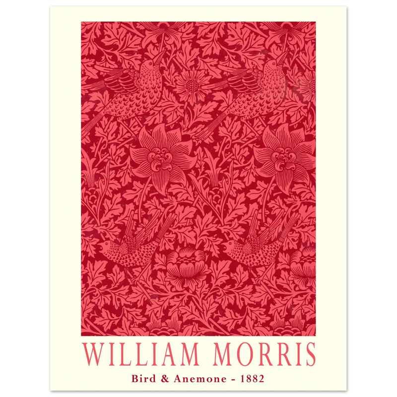 William Morris Bird and Anemone.