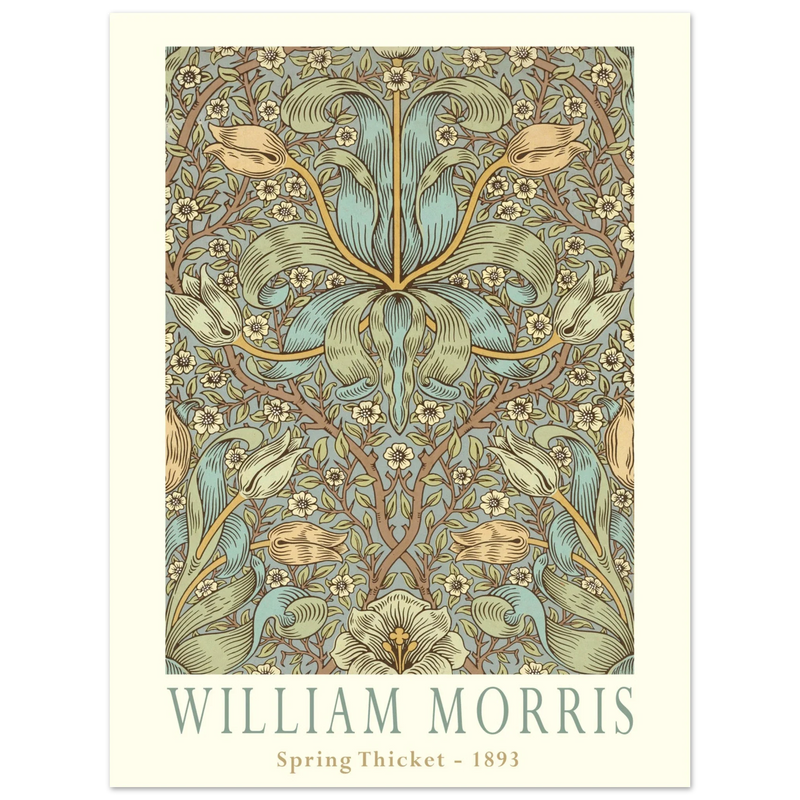 William Morris Spring Thicket 1893.