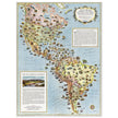 Pictorial map of America. The Pan American Highway route by the General Draft Company