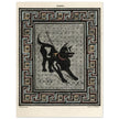 Watchdog mosaic chromolithograph reproduction Cave Canem by Victor Steeger